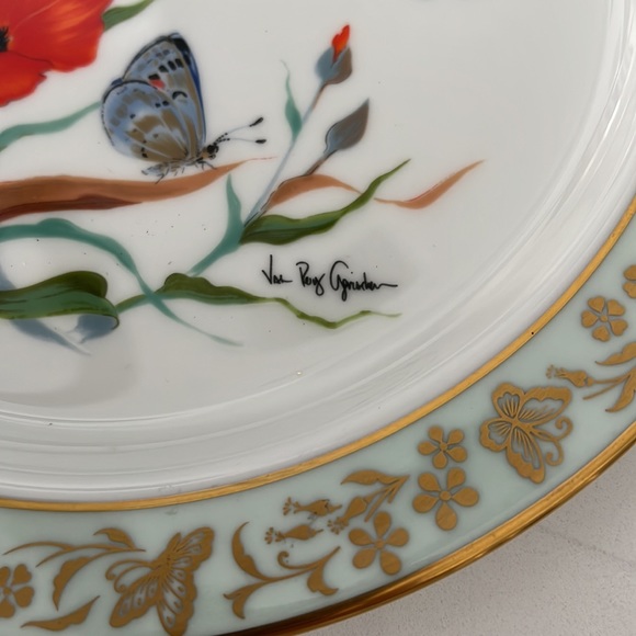 Lenox
Porcelain Plate, Butterflies, and Flowers - Picture 3 of 6